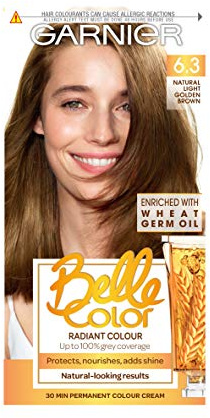 Belle Color 6.3 Light Golden Brown Permanent Hair Dye