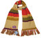 DOCTOR WHO Echarpe Quatrième Docteur (Tom Baker) courte - Echarpe du sous licence BBC par LOVARZI