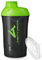 Protein Shaker Deluxe 800 ml - Eiweiß Shaker auslaufsicher - BPA frei mit Sieb & Skala für Cremige Whey Proteinpulver Shakes - Gym Fitness Becher für Isolate und Diät Konzentrate - Schwarz Grün