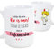 MUGFFINS Taza de Desayuno Original para Regalar a Trabajadores Profesionales - Regalo para Enfermeras - Cuidar de uno eso es Amor, cuidar de Muchos eso es enfermería- Cerámica 350 ml (1 Unidad)