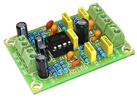 ArliKits AR188 RIAA Stereovorverstärker für Plattenspieler Bausatz riaa-pre-Amplifier Entzerrer grün