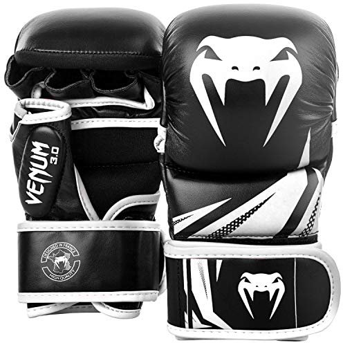 Venum Unisex Challenger 3.0 Mma Sparring Handschuhe, Schwarz / Weiß, L-XL EU