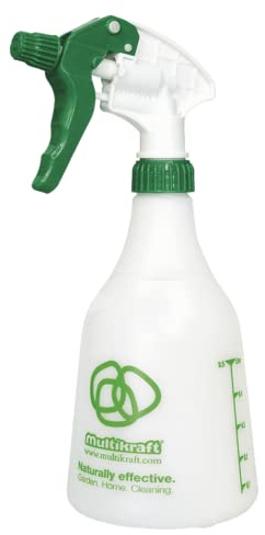 Multikraft Sprühflasche Foxy Plus 0,5 Liter – zum einfachen Ausbringen von Sprühlösungen, 360° schwenkbar, Flüssigkeit in jeder Position versprühbar, auch über Kopf, Sprühgerät