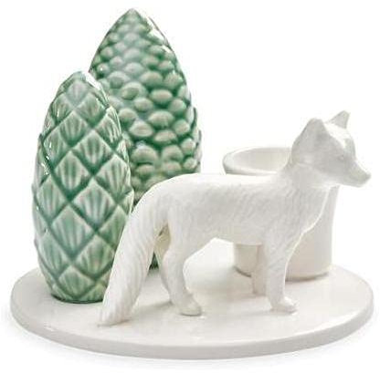 Dottier - Winter Stories - Fuchs - Kerzenhalter/Kerzenständer - Keramik - 8 x 10 x 10 cm