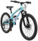 BIKESTAR Kinder Fahrrad Aluminium Fully Mountainbike 21 Gang Shimano, Scheibenbremse ab 9-14 Jahre | 24 Zoll Kinderrad Vollgefedert MTB | Blau