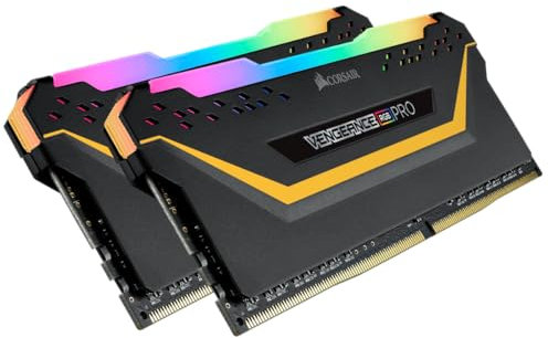 Corsair Vengeance RGB Pro 16GB (2x8GB) DDR4 3200 (PC4-25600) C16 1.35V Edición TUF Gaming, Negro