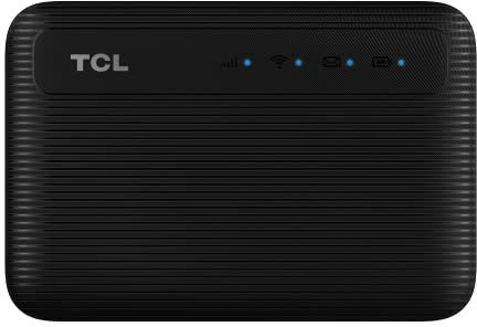 TCL Link Zone - MW63V, Modem mobile 4G, LTE (CAT.6), WiFi, Hotspot fino a 32 Utenti Leggero e Portatile con app dedicata di gestione, Black [Italia]