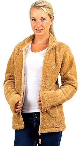 Reichstadt Damen Fleecejacke 22RSW002 Camel L