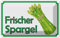 vianmo Blechschild 30x20 cm frischer Spargel Restaurant Deko Geschenk Metall Schild