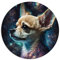 1000-teiliges Puzzle, Chihuahua-Hund, kreisförmiges Puzzle für Erwachsene und Kinder, Papppuzzle, Familiendekoration (Größe 67,5 x 67,5 cm)
