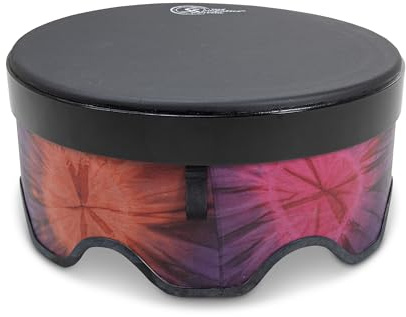 TOCA Gathering Drum Sympatico Woodstock Purple 18 x 8 TSSGD-18WPS-SLP | robuster PVC Korpus, leichtgewichtig, wetterbeständig, vorgestimmt, Fell abnehmbar einzeln bespielbar