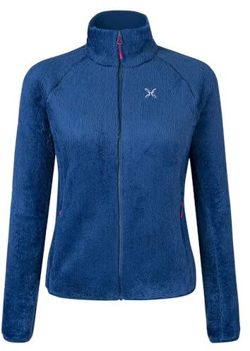MONTURA remind fleece jkt woman MJAP36W 8707 colore deep blue/intense violet blu pile da donna adatto a climi invernali L