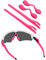 BlazerBuck Kits de chaussettes pour lunettes de soleil Oakley Radar EV Series, Rose/rouge, 0