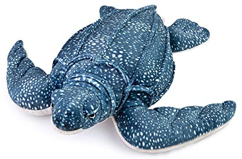 lilizzhoumax Lederschildkröte Plüschtier 30cm/11”, Simuliertes Tier Kawaii schildkröte Kuscheltier Realistische Schildkröte-Plüsch Spielzeug für Wilde Tiere, Geschenk für Freunde und Kinder