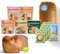 Brotrausch Brotbackmischung (5 x 400g) ideal für Kinder – inkl. Brotbackform, Teigzugaben & Toppings - natürlich - mit Dinkel, Roggen, Vollkorn, Hafer - Brot backen