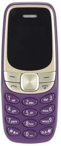 Unlocked Smallest Mobile Phone, Tiny Mini Mobile with Voice Changer, Hands Free Bluetooth Dialer Phone for Students, Child, Support Dual SIM Card, 0.66 Inch (Purple)