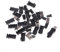 MLWSKERTY 10 Sets Mini USB 2.0 5-polige Steckdose Mit Abdeckung Mit Endanschluss Bananenkabel Anschluss Stecker Schraube Lötzinn Lautsprecher Eimer Adapter Buchse Kabel Pigtail Kabel Schottplatte