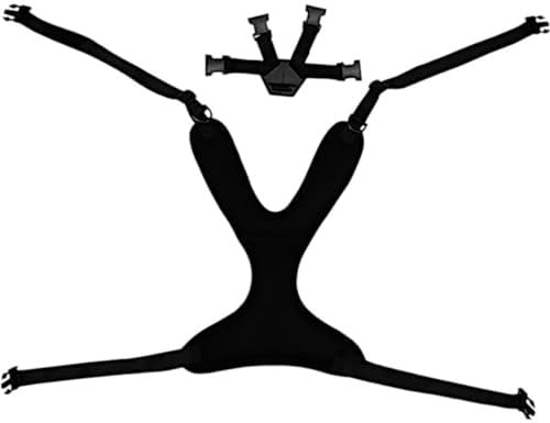FabaCare Sicherheitsgurt für Rollstuhl, Toilettenstuhl, Vierpunktgurt, Anschnallgurt, Verschlussgurt, Brustgurt, Komfortgurt, Transportgurt, Befestigungsgurt, Sitzgurt, Stabilisierungsgurt, Haltegurt