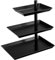 taonganui Etagere mit 3 Etagen, Küche Etageren mit Obstschalen Organizer, 360° Drehbares Dessert Ständer Obstschale Metall Food Display Servierplatte für Obst Brot, Dessert, Snacks
