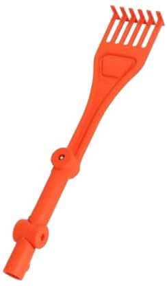 Colcolo Mini râteau à feuilles de jardin, outil de nettoyage de gouttières pour toits, zones hors de portée, entretien du jardin, facile à utiliser