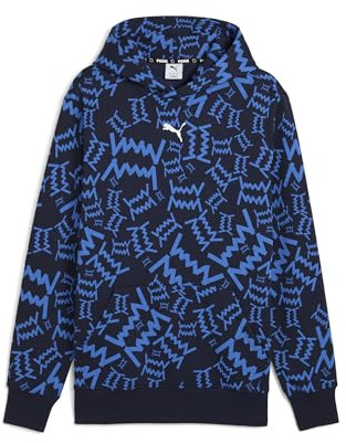 PUMA Herren Teamjaws Post Game Hoodie Kapuzenpullover, Puma Marineblau, 3XL EU
