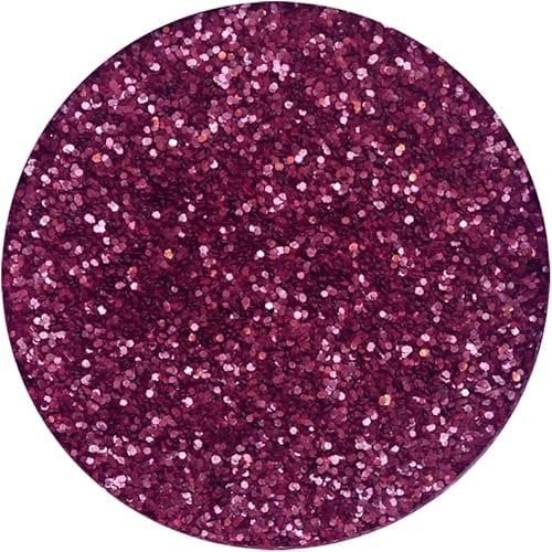 Eulenspiegel 907603 - Bio Glitter Rubinrot, 6 g, biologisch abbaubar, Glitzer für Gesicht & Körper