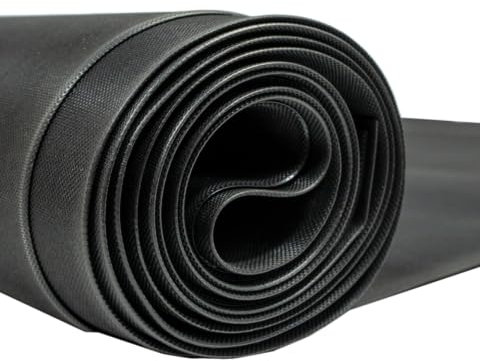 Skyguard Rubber Roofing Sheet for Flat Roofs - Longer Lasting Alternative to Roofing Felt for Sheds - Black Rubber Roofing Membrane No Talc (3m x 4m)