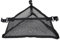 shjxi Campingtisch-Aufbewahrungstasche, Picknick-Untertisch-Netz-Aufbewahrungstasche, dreieckiges Design, schwarz, leicht, für Rucksackreisen und Angelausflüge, 24 x 19 x 10 cm, Dreieckige Netztasche