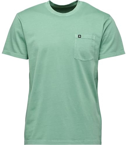 Black Diamond Herren Diamond Patch Pocket T-Shirt, Laurel Green, M