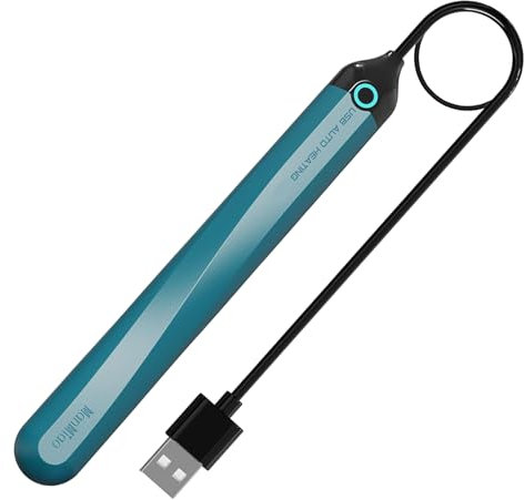 Male Masturbator Sex Toy Warmer, USB Heating Rob for Pocket Pussy, 115°F Fast Heating Warmer Stick with Auto Temperature Control and Indicator Light, Vagina Warmer Toy