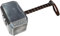 Authentic Viking Norse Mythology Weapon Hammer Replica - Ideal for Cosplay, Display & Gifts, Silver & Brown