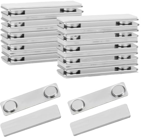 14 Paar Namensschilder Magnet Selbstklebend, Fliegengitter Magnet