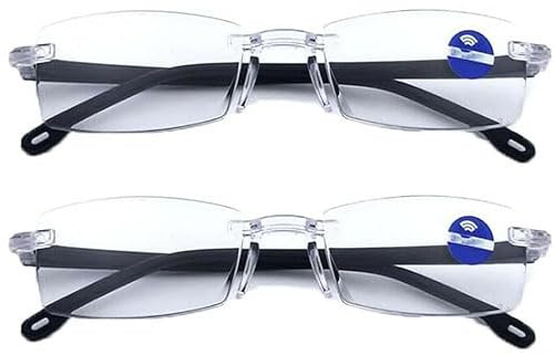 Intelligente Brille, Zoom Brille Dioptrien Verstellbar, Intelligente Auto-Zoom-Brillen, Zoom-Lesebrille/100-700 Grad/intelligentes Fokuseinstellung/geeignet für Nah- und Fernsicht