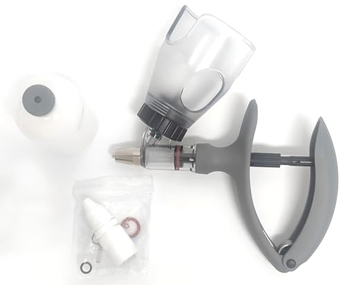 Automatischer Viehspritzen-Injektor, mit Flaschen, Impfstoff-Metall-Multifunktionsspritze(Bottle/2ml)