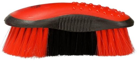 Tough1 Great Grips Stiff Brush - Red