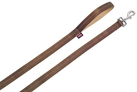 Nobby Leash Soft Grip, 120 cm/ 15 mm, Brown