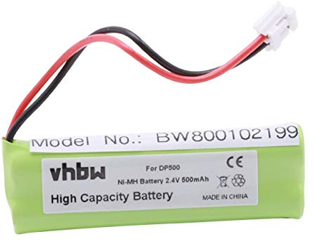 Hochleistungs NI-MH Akku 500mAh für Medion MD82973 MD83024 Life S63062 Life S63065 MD-82973 MD-83024 Life S-63062 Life S-63065 MD82622 MD83001 MD83022 MD83091 MD83166 MD83542 MD-82622 MD-83001