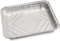 100 x Alu Menüschale ungeteilt 930ml 227x177x30mm Aluschale