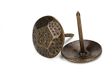 50pcs Honeycomb Stud Nail Tack Antique Vintage for Furniture Upholstery 23x20mm