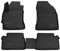 OMAC Gummimatten Fußmatten kompatibel mit Toyota Auris 2012-2021 TPE Automatten Schwarz 4X