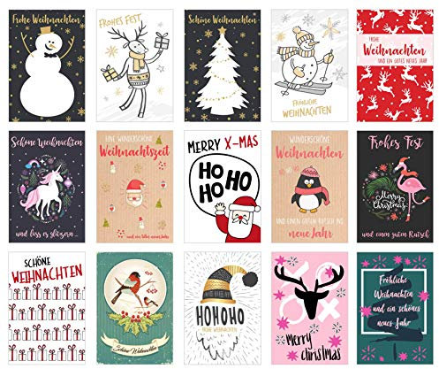 Edition Seidel Set 30 Weihnachtspostkarten Weihnachten Karten Postkarten Weihnachtskarten