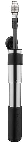 Birzman Unisex-Erwachsene Velocity MTB 90PSI / 6.2 Bar Silver (Portable Pump) Radfahren, Colour, Size