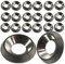 M6 Countersunk Solid Metal Finishing Cup Washer A4 Marine Grade Stainless Steel Finishing Washers (Pack of 20)