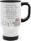 Mr. & Mrs. Panda Thermobecher Otter Stein - Geschenk, Tasse mit Deckel, Fischotter, Spülmaschinenfest, Seeotter, Otter Seeotter See Otter,