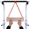 TWO STONES Tragbares Griffbrett als Kletter-Trainingsbretter mit Kanten und Taschen, tragbares Kletter-Hangboard als Kletter-Fingerstärker-Training für drinnen und draußen (CJ-HB2024)