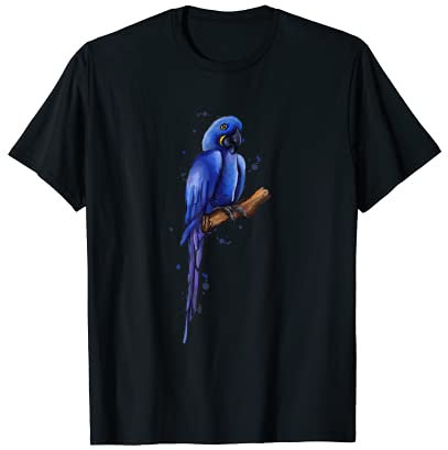 Hyazinthara Ara Papagei Vogel Hyazinth T-Shirt