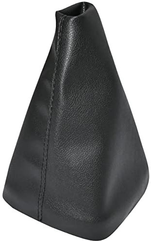 AERZETIX - C58435 - Schalthebel bag - schaltsack - schaltmanschette - kompatibel mit VW Caddy von 2003 bis 2010, Touran von 2003 bis 2010 - farbe von leder: schwarz - aus kunstleder