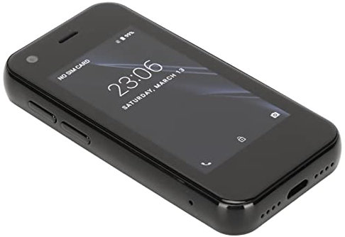 XS11 Smartphone für Kinder, 3G 2,5 Zoll Studenten Taschenhandy WiFi GPS 1 GB 8 GB Quad Core Android Handys, Tolles für Kinder und Studenten, 2 MP + 5 MP Kamera(Schwarz)