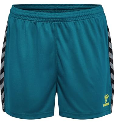 hummel Damen Hmlauthentic Pl Woman Shorts, Blue Coral, S EU