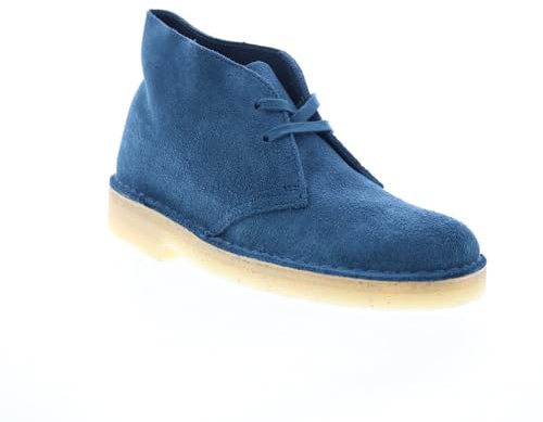 Clarks Desert Boots, Scarpe Chukka Donna, Camoscio Blu Scuro 1, 38 EU